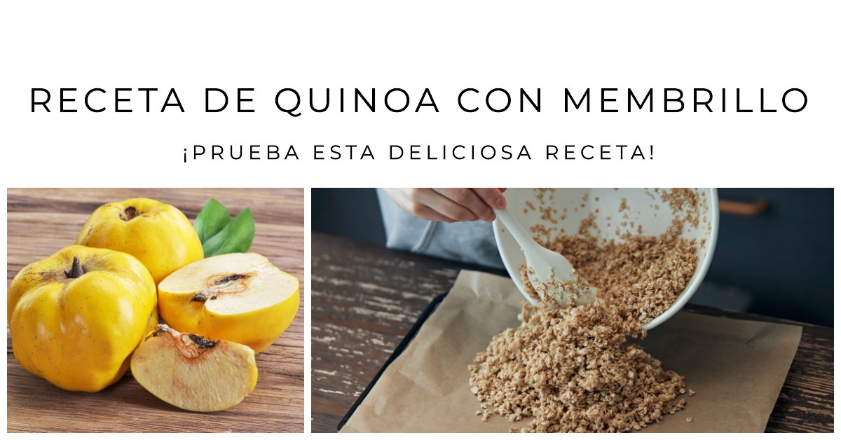 receta de quinoa con membrillo